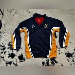 ORION Men’s Yellow and Navy Blue Pullover Size XXS